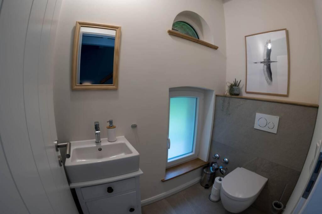 Zum Heuerling Ferienwohung Im Alten Stall Mit Sauna Ферсмольд Экстерьер фото