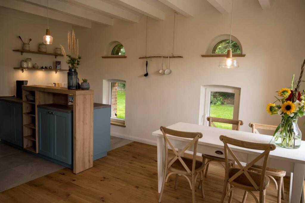 Zum Heuerling Ferienwohung Im Alten Stall Mit Sauna Ферсмольд Экстерьер фото
