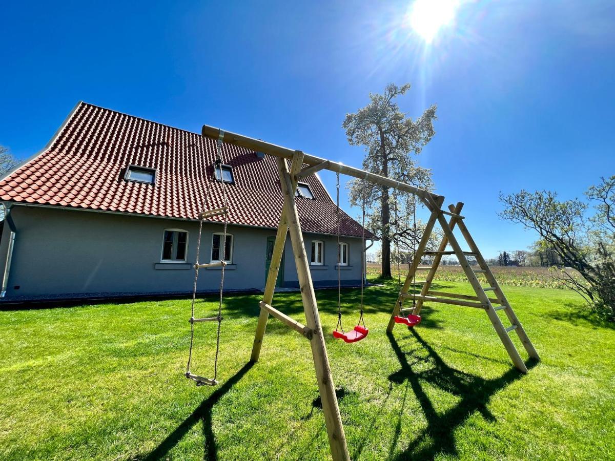 Zum Heuerling Ferienwohung Im Alten Stall Mit Sauna Ферсмольд Экстерьер фото
